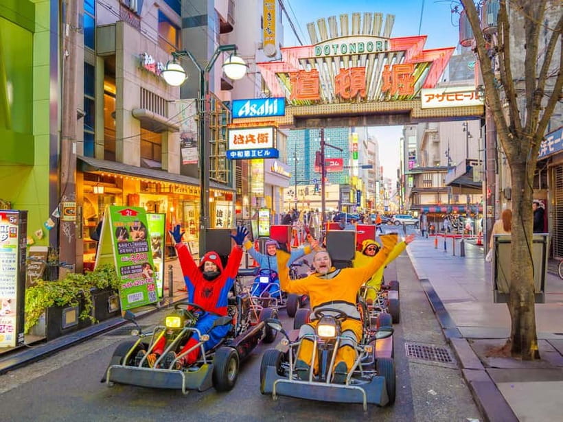 Osaka: Guided Go Karting Tour in a Funny Costume - Key points to know before you book