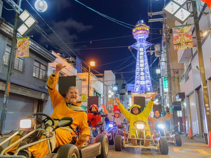 Osaka: Guided Go Karting Tour in a Funny Costume - The license rules deserve serious attention