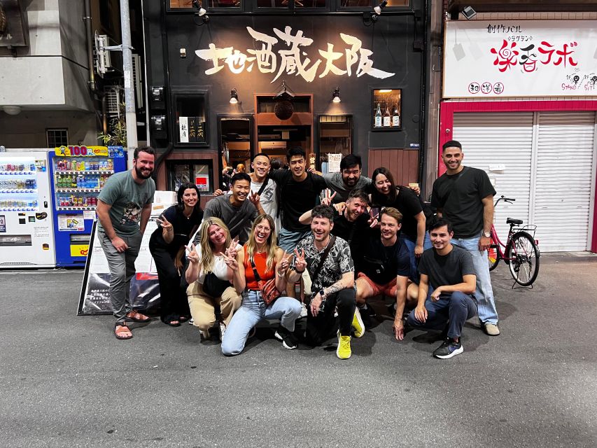 Osaka: Izakaya Bars Guided Walking Tour - What happens at the izakaya stop
