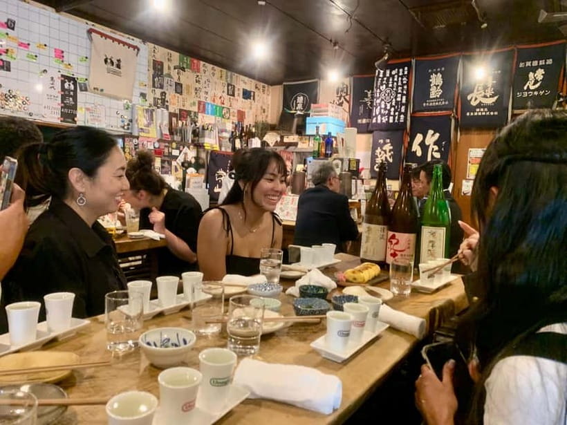 Osaka: Namba Pub Bar Crawl with a Local Guide - First Stop: Namba Izakaya And Shared Dinner
