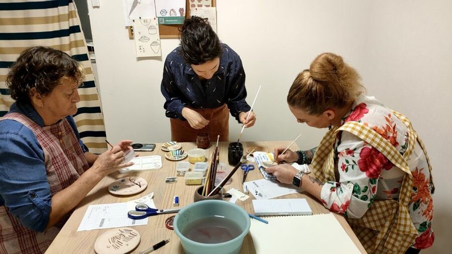 Osaka: Private Ceramic Painting Workshop - The Two Gifts You Carry Away
