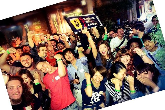 Osaka Pub Crawl and Nightlife Tour - Moving through at least three different venues