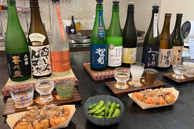 Osaka Sake Tasting & Takoyaki Cooking Experience - Practical booking advice