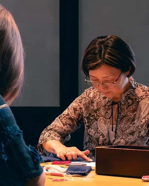 Osaka: Sashiko Japanese Craftsmanship Workshop - June’s teaching style and the small-group setting