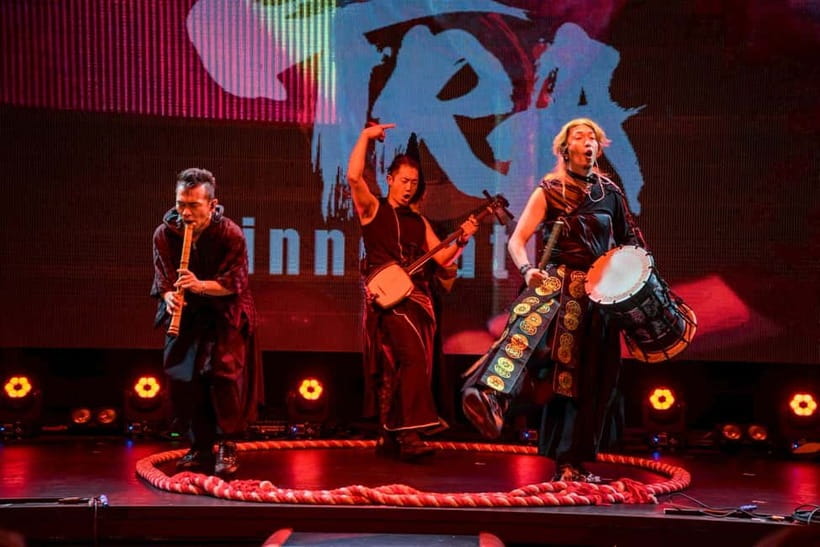 Osaka:SUMO BEATS SHOWCASE: Taiko Drum and Wagyu burger! - Sumo meets Osaka nightlife at PICCADILLY PREMIUM
