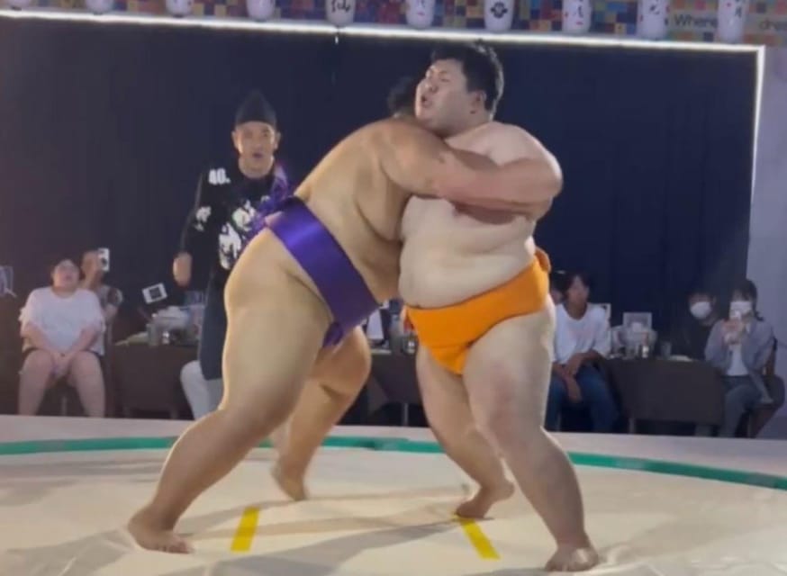 Osaka: Sumo Show & Experience w/ Optional Kimono & Hot Pot - Reaching Rinku Town from Osaka and Kansai Airport
