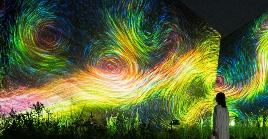 Osaka: teamLab Botanical Garden Entry Ticket - A garden that changes after sunset