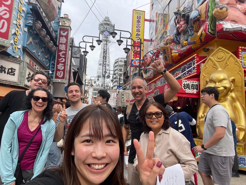 Osaka: Walking Tour and Top Highlights - Dotonbori finishes the day under neon lights