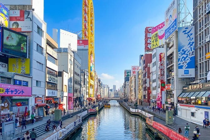 Osaka: Walking Tour to Local Gems, Food & Culture - Dotonbori’s famous street scene