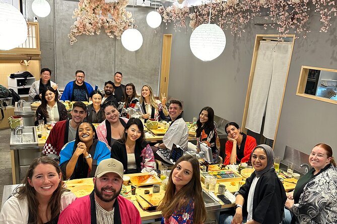 Popular Sushi Making Class near Tokyo Tower - A playful Japanese food experience for families