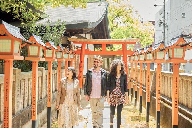 Private Osaka Walking Tour: Highlights & Hidden Gems - Shopping through arcades and underground Umeda
