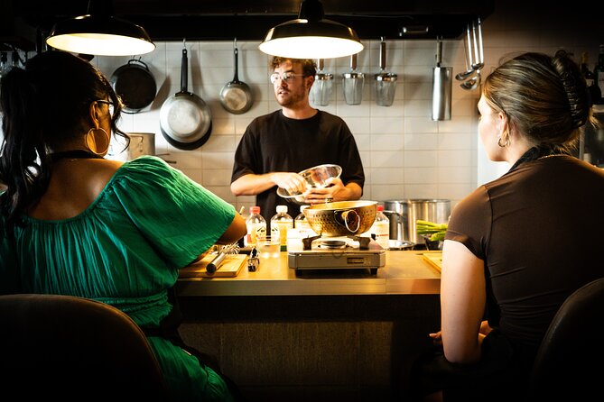 Professional Ramen & Gyoza with Ramen Chef in a restaurant! - Your first lesson is the ramen itself