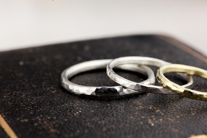 Ring making experience　 Completed in about 1 hour! - Choosing the metal, width, and finish