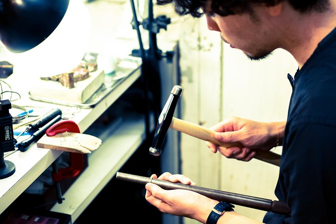 Ring making experience　 Completed in about 1 hour! - What you actually make with the hammer
