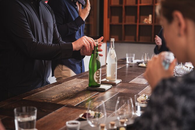 Sake Omakase in Tokyo: Guided Tasting by Certified Sommeliers - Four courses, small bites, and free-flow pours