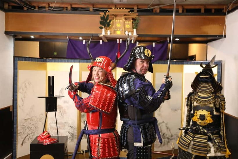 Samurai Armor & Sword experience with phot near Osaka Castle - What happens inside the 90-minute session