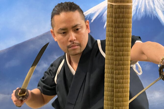 Samurai Training with Modern day Musashi in Kyoto - Handling a katana with safety first