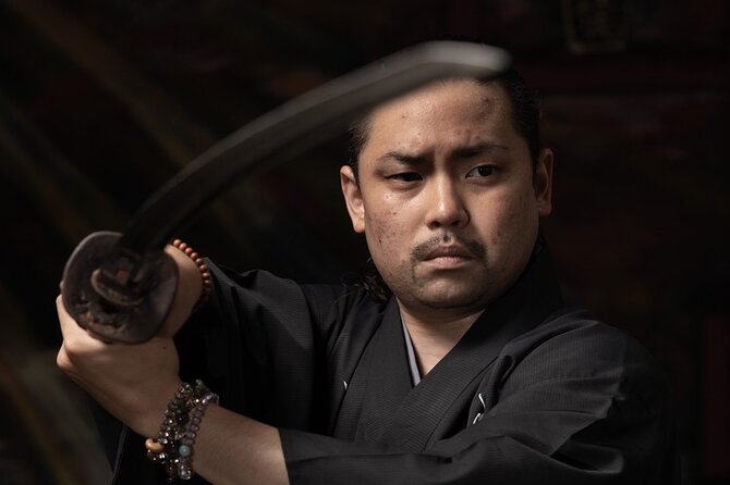 Samurai Training with Modern day Musashi in Kyoto - Who will enjoy this most