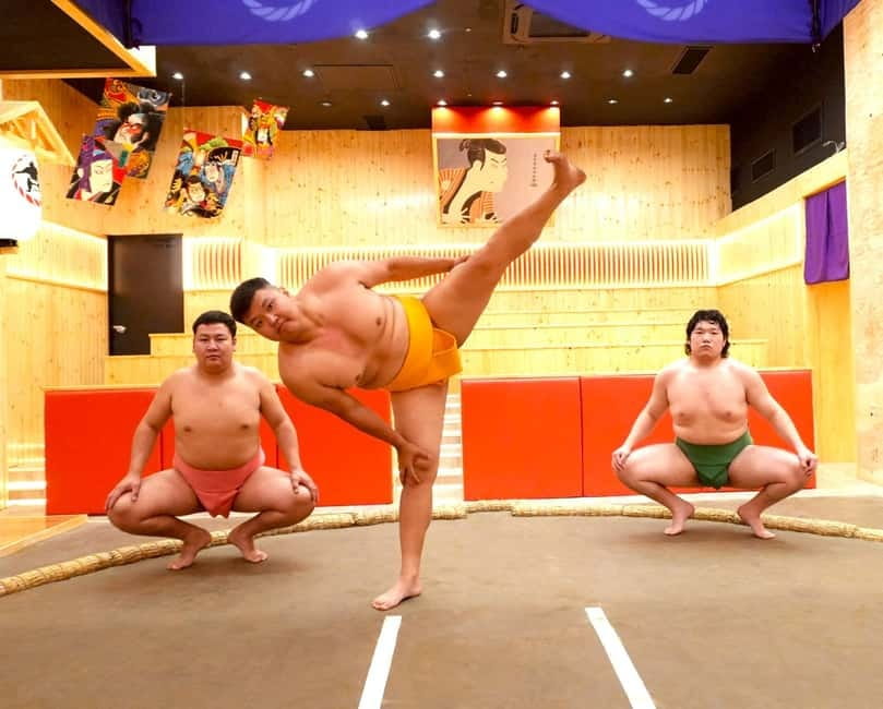 Sapporo: Sumo Show Experience with Japanese food & Photo - From Japanese Dinner to the Dohyo