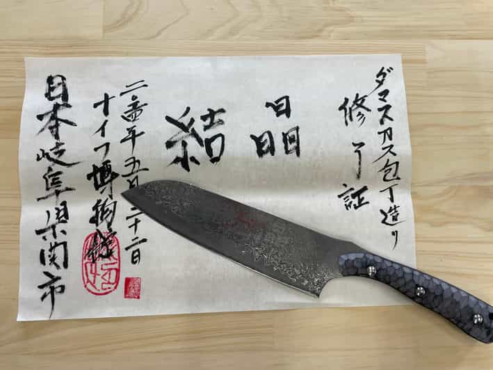 Seki: Samurai Knife Making Experience at the Knife Museum - Choosing and shaping your personal knife