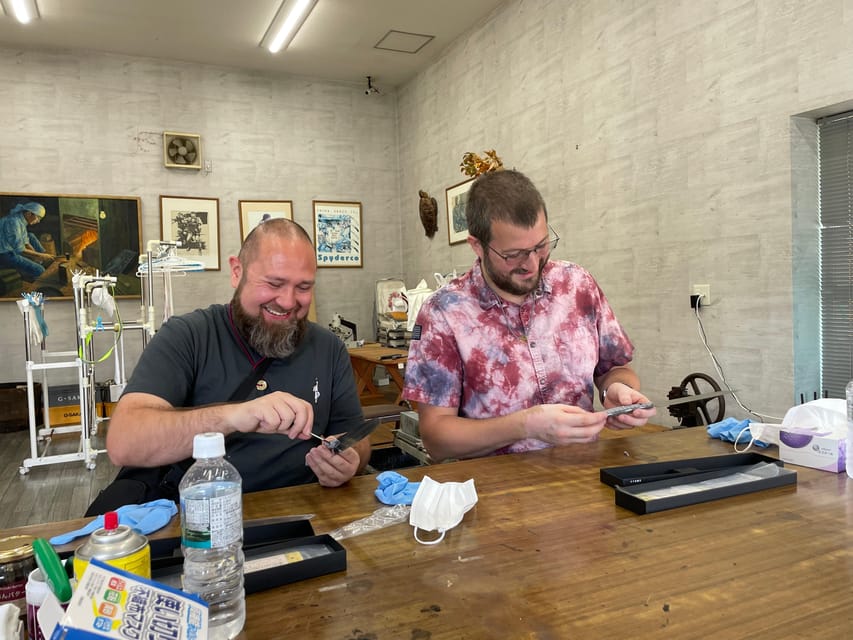 Seki: Samurai Knife Making Experience at the Knife Museum - Learning to sharpen instead of just admiring steel