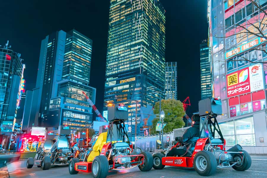 Shibuya#2 Go Karting Tour with Funny Costume - From Shinjuku toward Shibuya