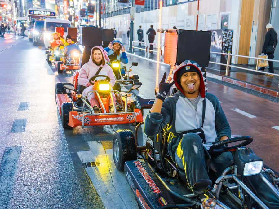 Shibuya#2 Go Karting Tour with Funny Costume - Starting at Akiba Kart Shinjuku