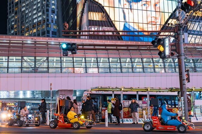 Shibuya Go Karting Tour with Funny Costume - The route: Dogenzaka, Big Street, and Shibuya Scramble