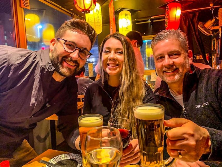 Shinjuku: Explore the Hidden Local Bars - 3.5 Hours - What the three food stops mean for your evening