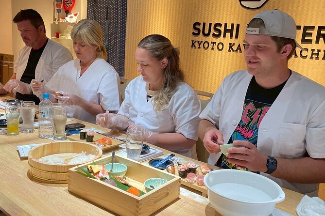 Sushi Making in Kyoto! Same-day bookings welcome! - Sake, soda, and the meal afterward