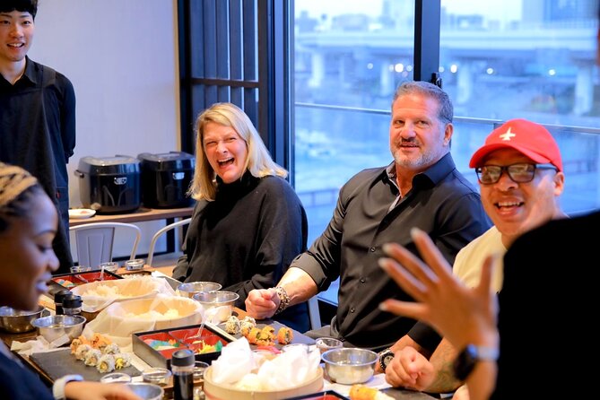 Sushi Making Osaka Roll and Authentic Japanese Sushi Class - Eating your own sushi at the end