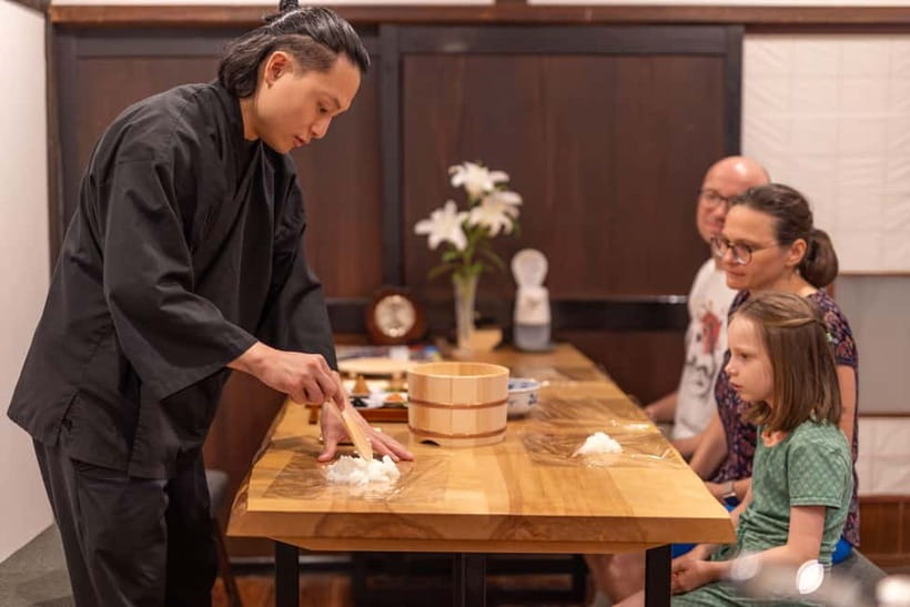 Takayama: Onigiri and miso soup making at a buddhist temple - Entering the kuri, the temple kitchen