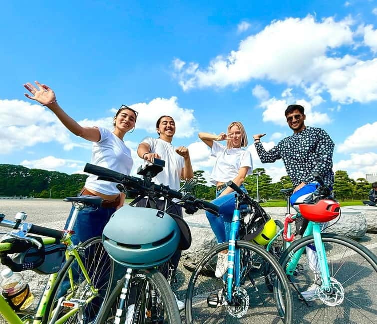 Tokyo: 3-Hour Bike or E-Bike City Highlights Tour - Akasaka Palace and the National Stadium