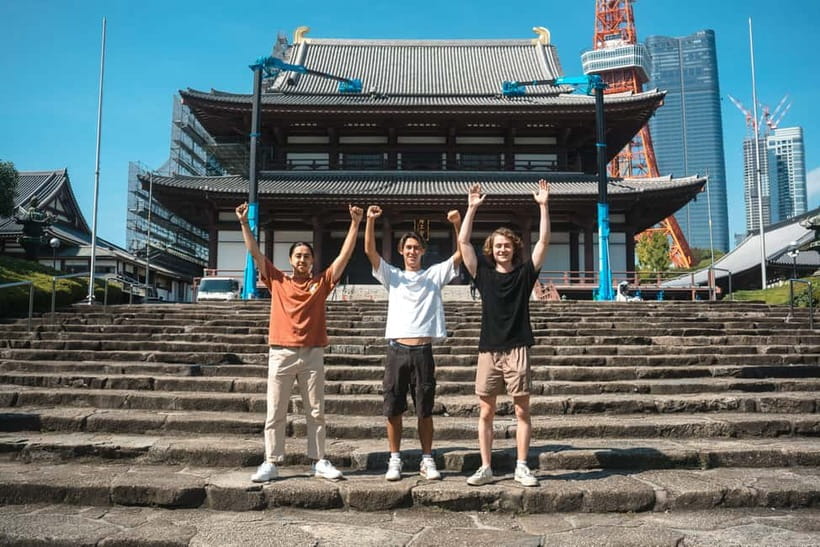 Tokyo: 3-Hour Bike or E-Bike Tour of City's Hidden Gems - Zojo-ji Temple and the first look at old Tokyo