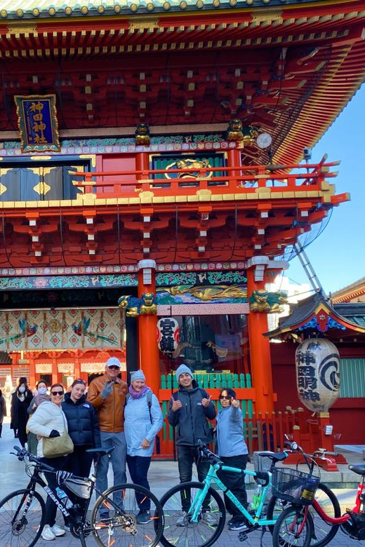 Tokyo: 3-Hour Bike or E-Bike Tour of City's Hidden Gems - Starting near Commodore Perry in Shiba