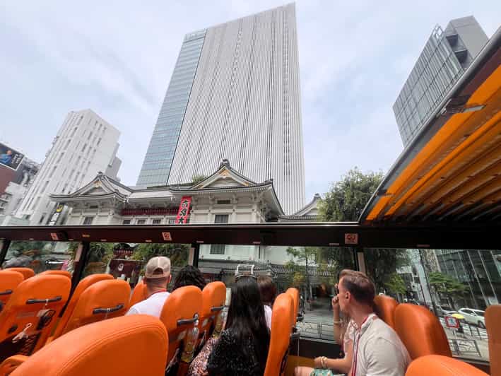 Tokyo: 60min Panoramic Open Top Bus Tour with Audio Guide - Key points to know before boarding