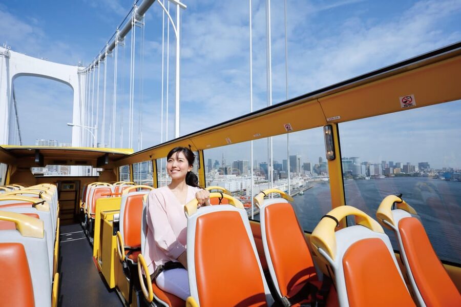 Tokyo: 60min Panoramic Open Top Bus Tour with Audio Guide - Why this short Tokyo bus ride works