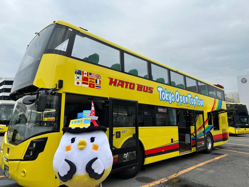 Tokyo: 60min Panoramic Open Top Bus Tour with Audio Guide - Toyosu and the changing waterfront