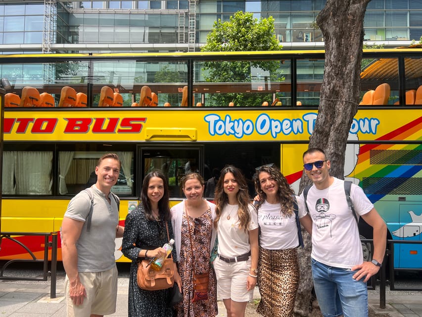 Tokyo: 60min Panoramic Open Top Bus Tour with Audio Guide - Tsukiji Outer Market, Kabuki-za, and Ginza
