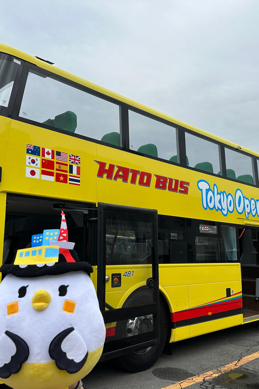 Tokyo: 60min Panoramic Open Top Bus Tour with Audio Guide - Starting at Tokyo Station near Marunouchi South Exit