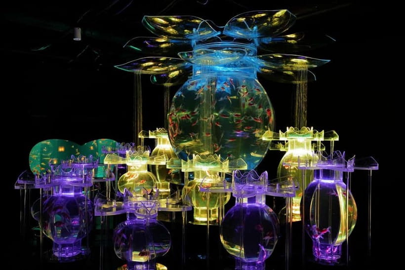 Tokyo: Art Aquarium Museum GINZA Entry Ticket - Goldfish displays worth lingering over