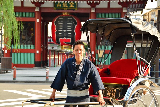 Tokyo Asakusa Rickshaw Tour - From Station Street to Edo-Era Asakusa