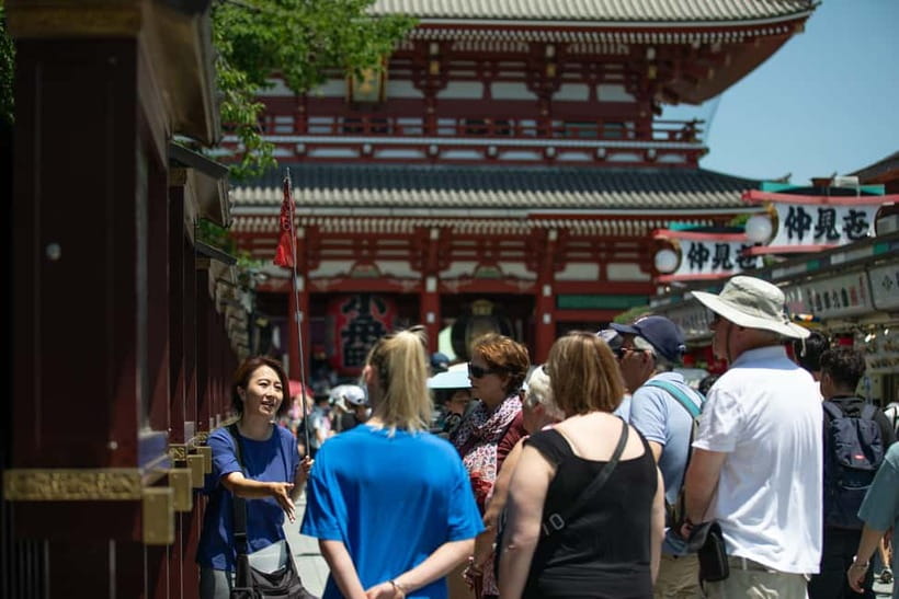 Tokyo: Asakusa Walking Tour with Sensoji Temple Visit - Nakamise Street and the route to Senso-ji