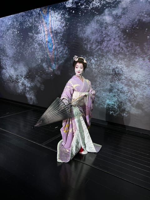 Tokyo: Authentic Japanese Dance Show ticket by professionals - Kimono, hair, and the beauty of restraint