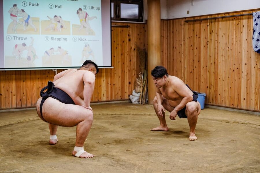 Tokyo: Authentic Sumo Wrestling Experience with Lunch - Walking through the stable’s private spaces