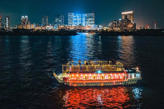 Tokyo Bay Yakatabune Dinner/Day Cruise with Japan Show and Drinks - Boarding at Etchujima and choosing your seat