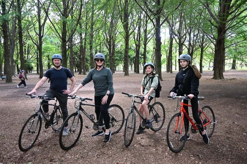 Tokyo Bike Tour: Shibuya, Harajuku & Hidden Gems - Aoyama Cemetery and Gaien’s Ginkgo Avenue