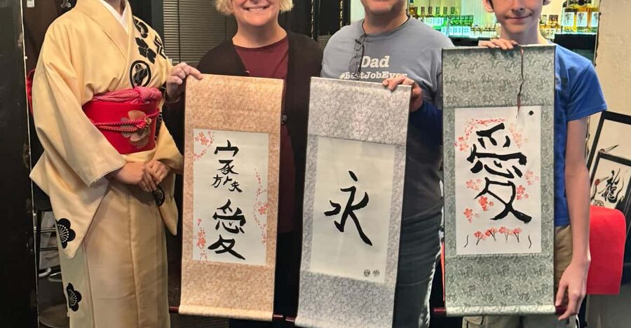 Tokyo: Calligraphy on Kanji Fan & Scroll with Drink - Why This Roppongi Calligraphy Class Works So Well