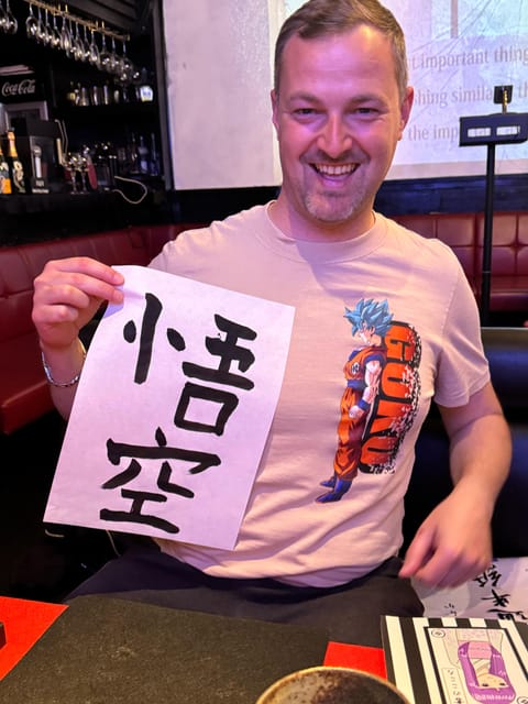 Tokyo: Calligraphy on Kanji Fan & Scroll with Drink - Timing, Flexibility, and Access