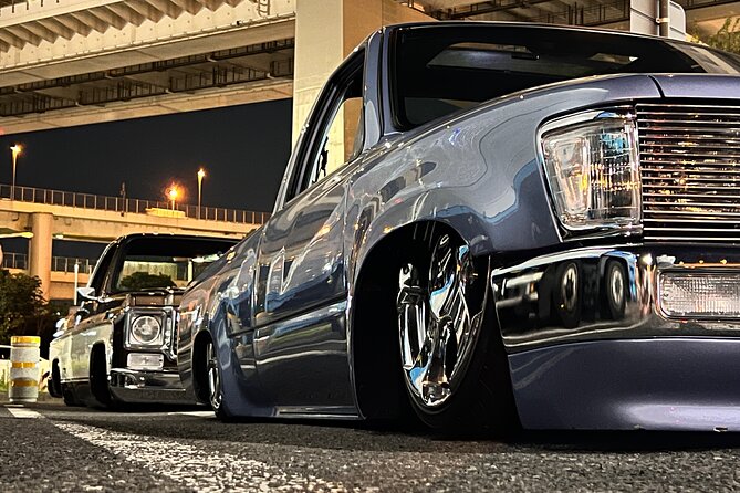 Tokyo: Daikoku JDM Car Meet & Night Car Culture Tour - Tatsumi First Parking Area and the changing route